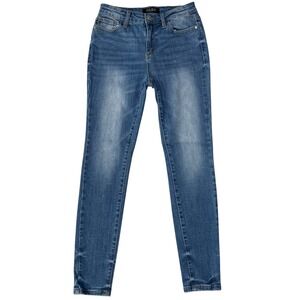 Judy Blue Skinny Jeans Womens 7/28 28" Inseam Medium Wash Stretch Denim JB8859